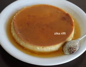 Crème aux oeufs vanille caramel