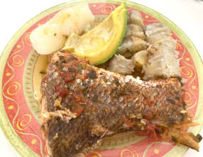 Court-bouillon de poisson à l'antillaise