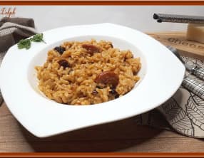 Risotto au chorizo et tomates séchées