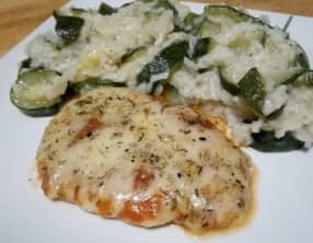 Les côtes de porc gratinées