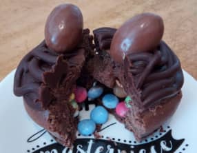 Petits nids surprises tout chocolat