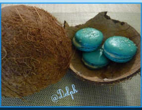 Macarons noix de coco