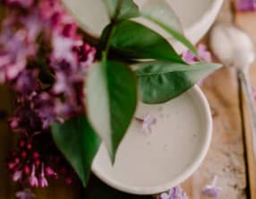 Pannacotta coco et citron vert