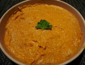 Purée de patates douce