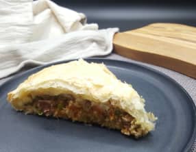 Feuilletée au chou-fleur façon riz cantonais