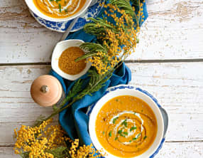 Velouté butternut curry coco