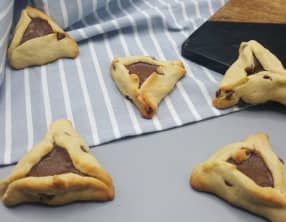 Biscuits oreilles au chocolat