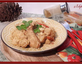 Mijoté de poulet au chou-fleur
