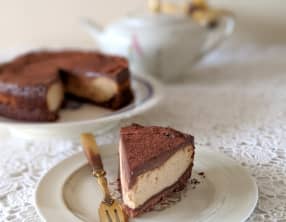 Cheesecake au chocolat et au beurre d’arachide