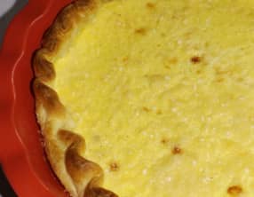 Quiche feuilletée à la ricotta et au parmesan