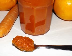 Confiture de carottes à l’orange