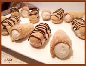 Eclairs à la chantilly de châtaigne