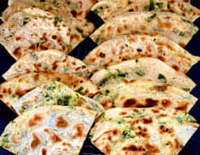 Galettes à l'ail des ours