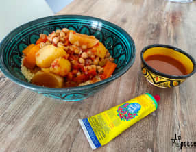 Couscous végétarien aux légumes d'hiver