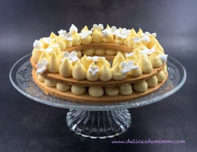 Couronne printanière au citron