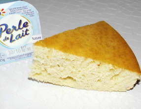 Gâteau au perle de lait et à la vanille