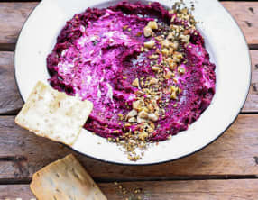 Dip betterave et ricotta