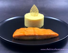 Filet de saumon laqué au sirop d’érable
