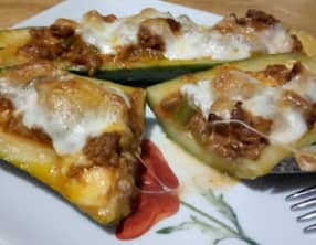 Les courgettes farcies