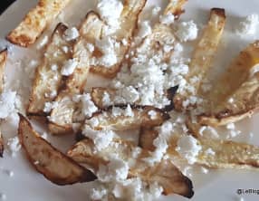 Frites de céleri-rave à la feta