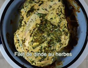 Filet de dinde aux herbes