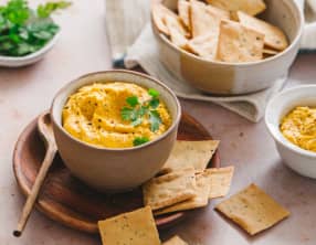 Tartinade carottes et noix de cajou