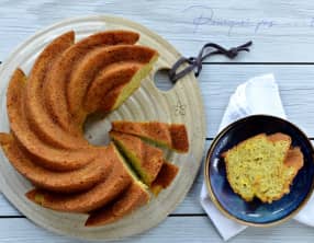 Cake orange pistache