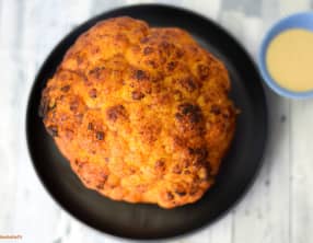 Chou-fleur rôti crème de sésame