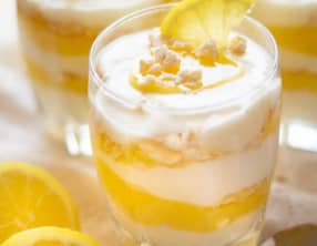 Mousse citron et crème