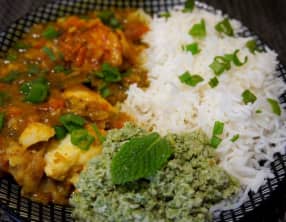 Bouillon de poisson mauricien