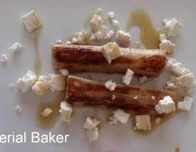 Poireaux aigre-doux à la feta