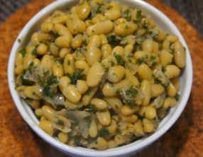 Flageolets en boite à l'ail et au persil