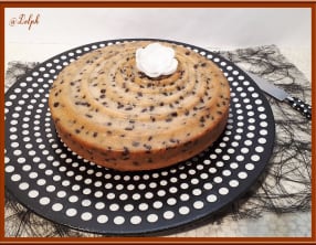 Gâteau aux pépites de chocolat noir