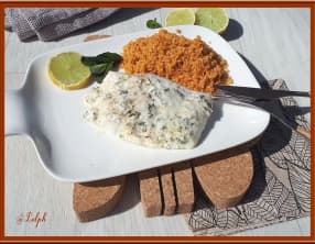 Cabillaud crémeux à la menthe