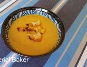 Soupe de chou-fleur rôti aux épices