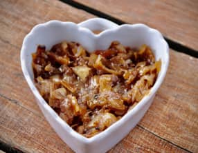 Confit d’oignon au vinaigre de framboise