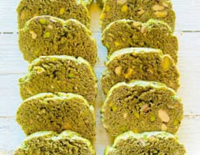 Biscottis aux épinards et parmesan