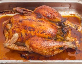 Poulet rôti à l’orange