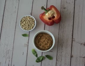 Pesto de poivrons grillés