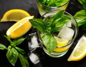 Cocktail Black Basil