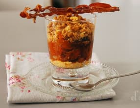 Crumble à la tomate