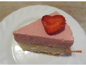 Gâteau Nuage aux fraises