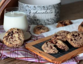 Cookies aux 2 chocolats
