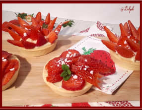 Tartelettes aux fraises