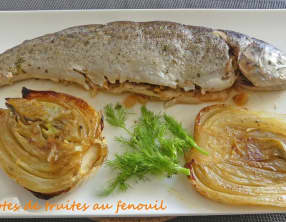 Papillotes de truites au fenouil