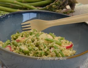 Taboulé aux asperges