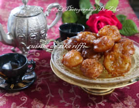 Zlabia aux oeufs et semoule