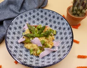 Pâtes sauce au chou fleur et fromage