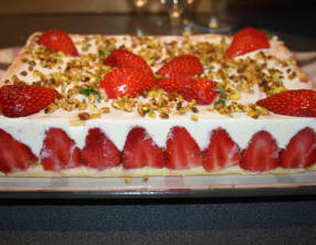 Fraisier à ma façon