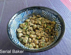 Fèves au citron et coriandre